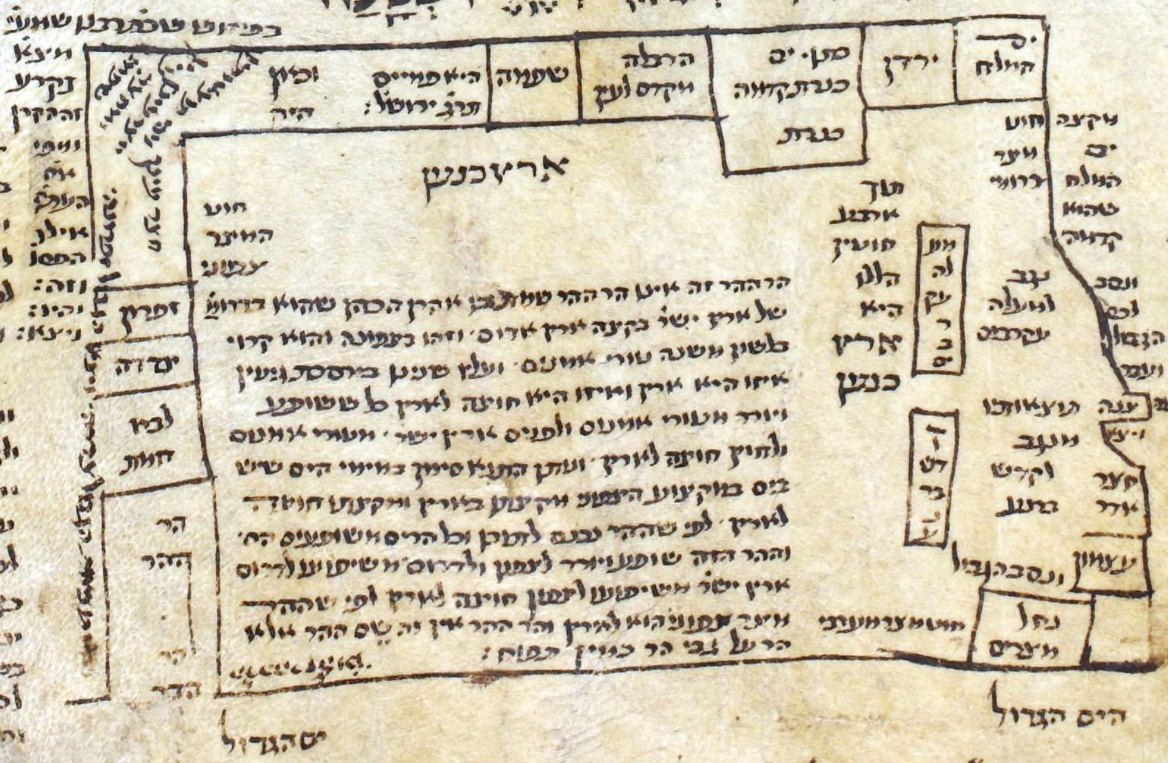Die Bibel und die Landkarte Israels